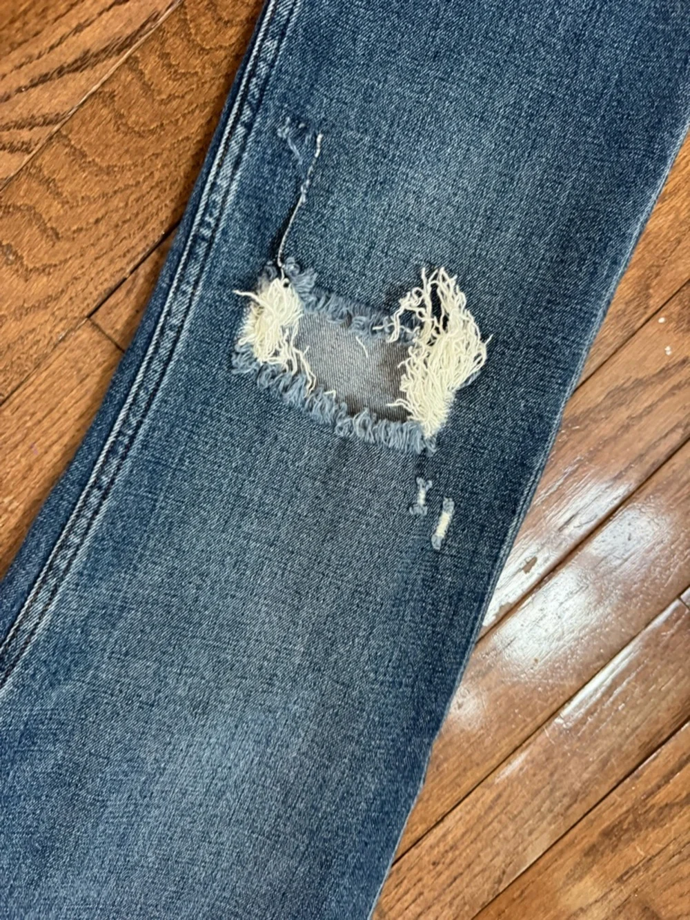 Abercrombie & Fitch Women's The Ankle Straight Ultra High Rise Jeans